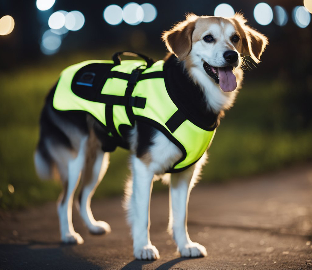 Light Up Dog Harness: Ensuring Safety on Night Walks